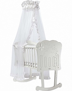 Колыбель Culla Charme, белая (Feretti, С- CHR-01)